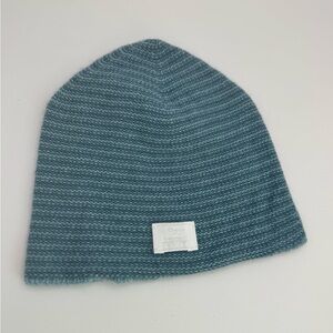 Hermès Baby Cashmere Beanie Hat O Galop Rocking Horse Blue Soft Luxury